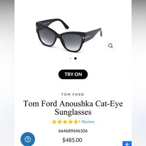 Tom Ford Anoushka Sunglasses